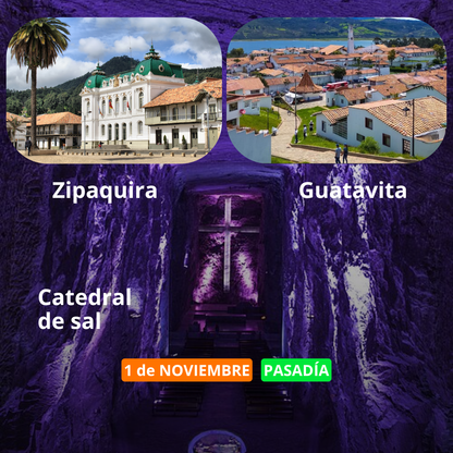 Zipaquirá, Guatavita y Catedral de sal - Salida el 1 Noviembre